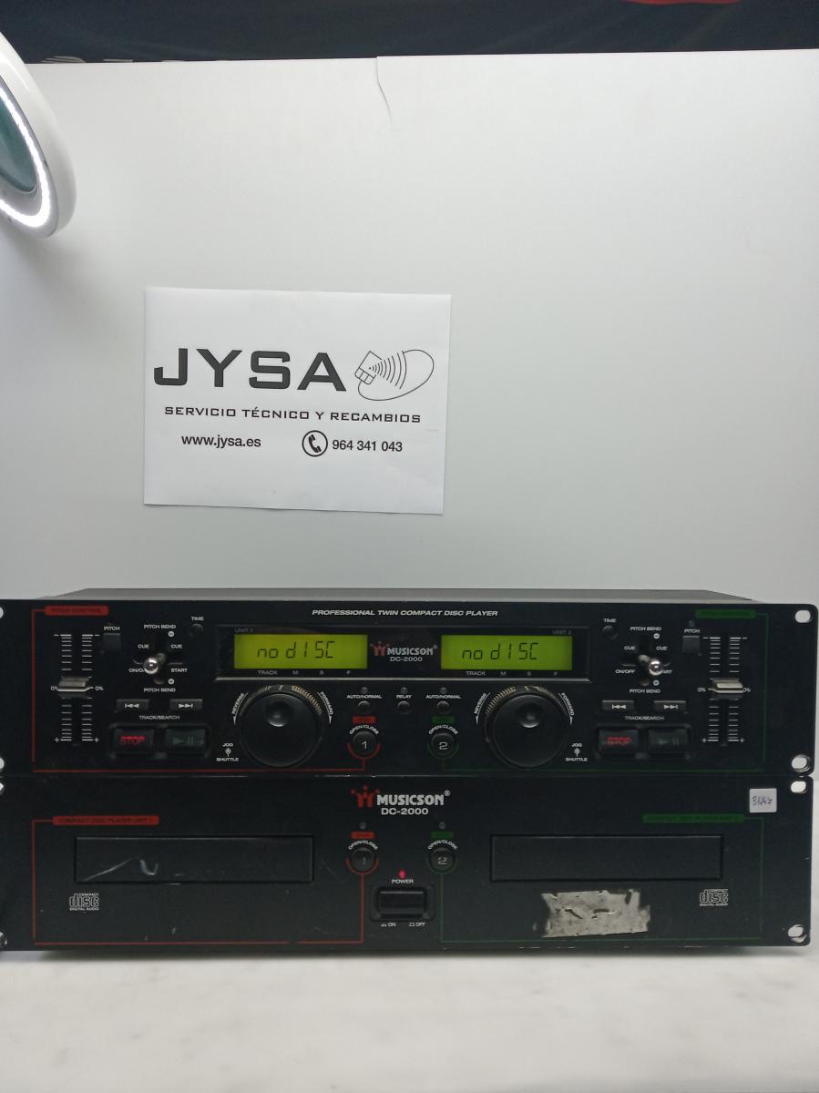 Repairing the Musicson DC-2000 CD Mixer