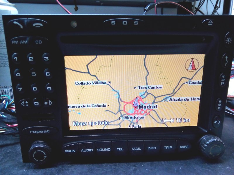 Reparación del Navegador Original Porsche PCM 2 RDW