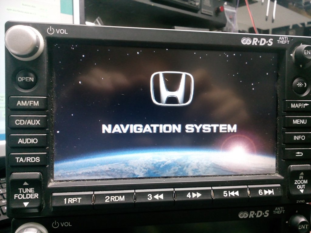 Navigation system that had the issue.