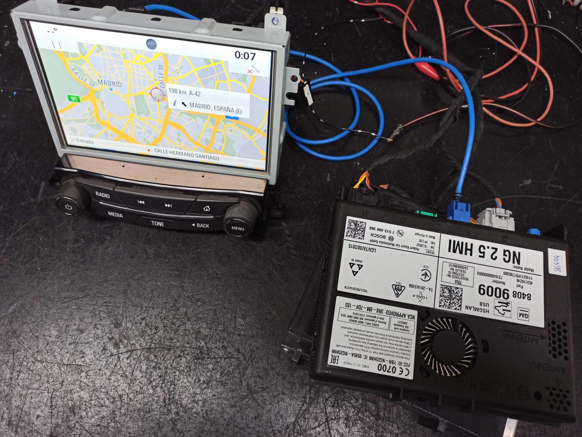 Unit being worked on