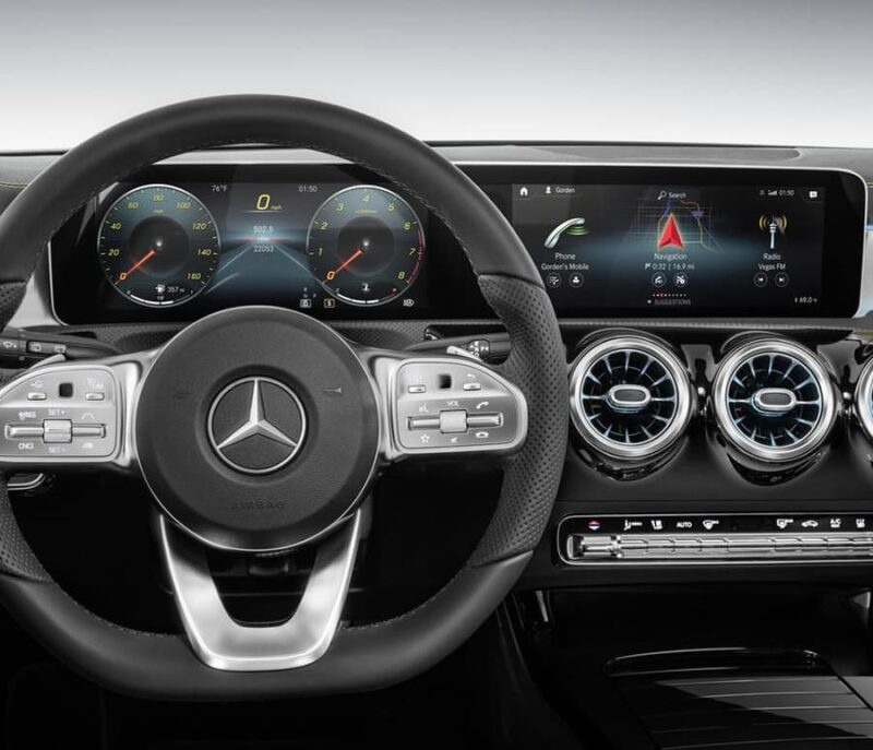 Mercedes dashboard