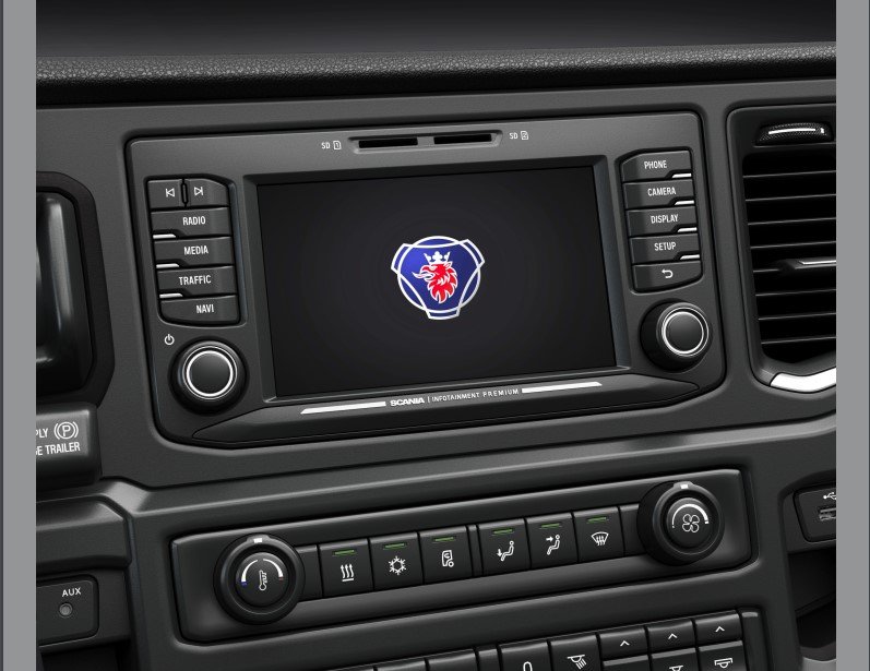 Scania navigation unit